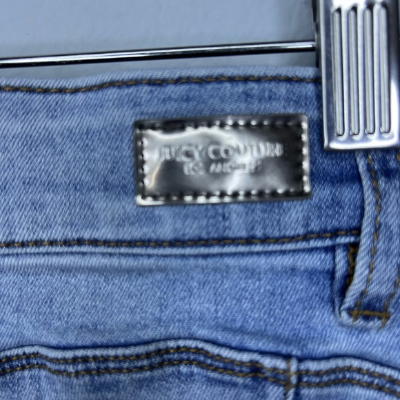 Juicy Couture Women’s Size 8 Skinny Jeans Cropped Light Wash - Picture 5 of 7